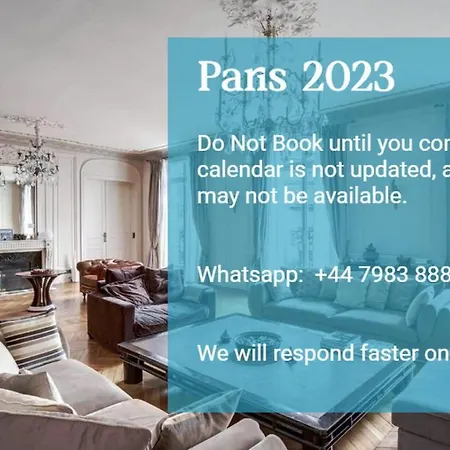 Tour Eiffel Apt For Families Apartment